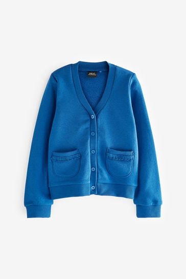 Blue cardigan jacket on sale