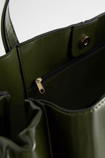 Green shopper deals bag