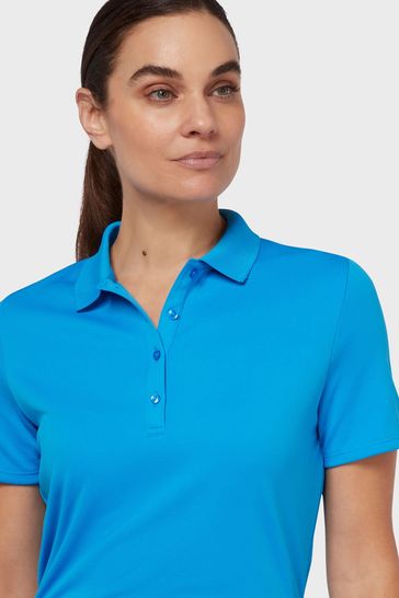 Blue golf shirt sale