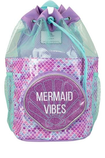 Harry Bear Pink Girls Mermaid Swimbag