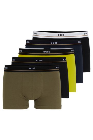 Buy BOSS Essential Trunks 5 Pack from Next Bahrain