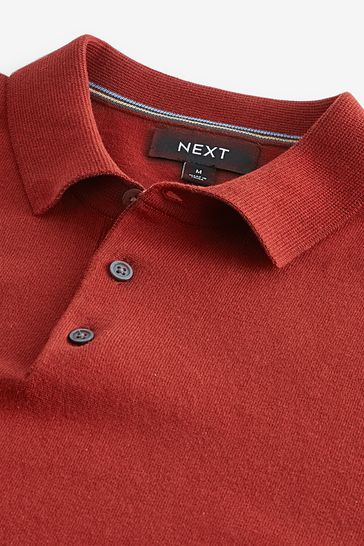 Red polo shirt mens cheap uk