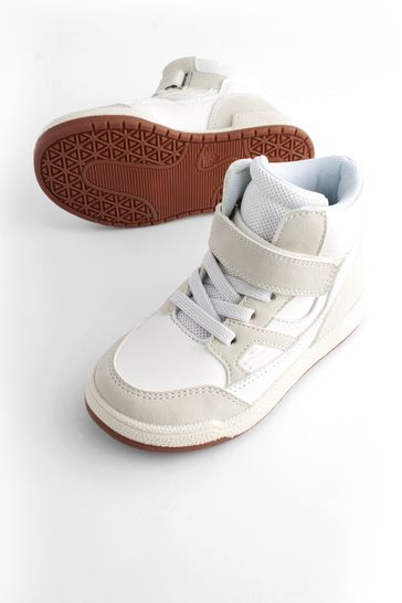 White velcro high 2025 tops
