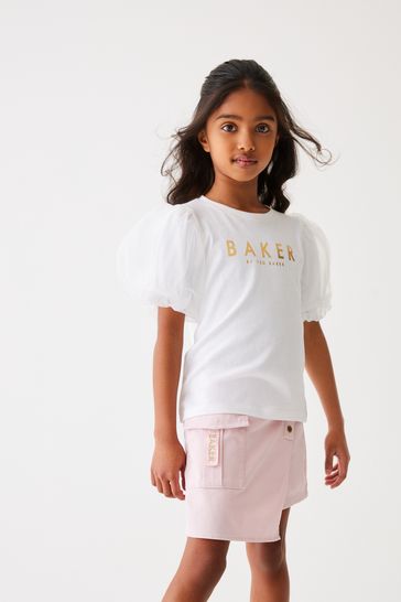Baker by Ted Baker Organza T-Shirt And Skort Set