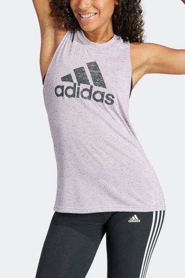 adidas Purple Sportswear Future Icons Winners 3.0 Tank Top