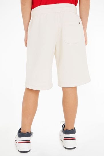 White hot sale joggers shorts