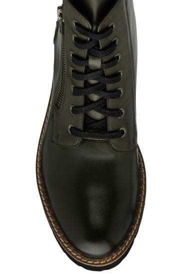 Leather Lace Up Ankle Boots, M&S Collection