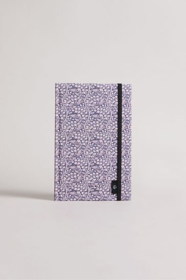 Ted Baker Blue Dune Printed A5 Notebook
