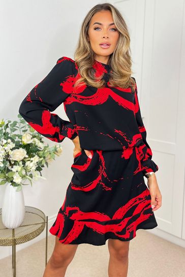 Ax paris deals red maxi dress