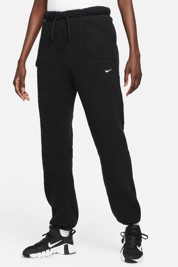 Buy Nike Black Cosy Fleece Therma Fit Training Joggers from Next