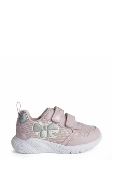 Geox Baby Girls Sprintye Pink Sneakers