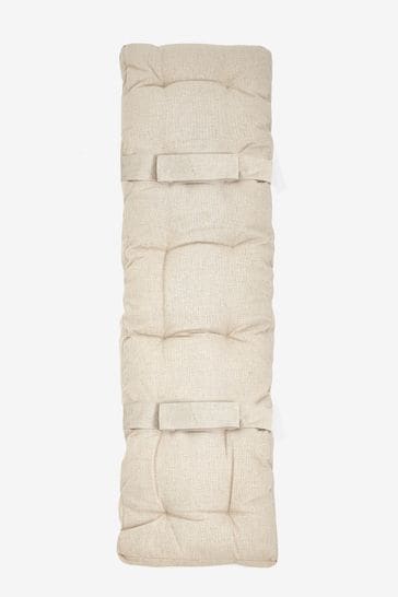 Buy Natural Bench Cushion Cotton Linen Blend Dining Bench Cushion