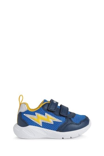Geox Baby Boys Blue Sprintye Sneakers