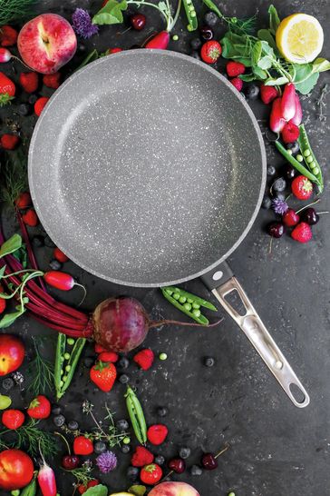 Masterclass Grey 28cm Cast Aluminium Fry Pan