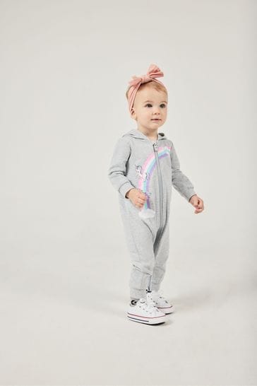 Converse Baby Unicorn Hooded Coverall