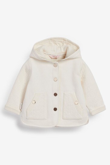 Baker by Ted Baker White Quilted Jacket