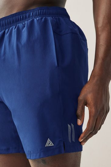 Buy Blue Regular Length Active Gym Running Shorts from Next Ireland