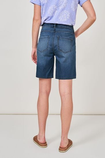 Buy White Stuff Denim Bermuda Shorts 