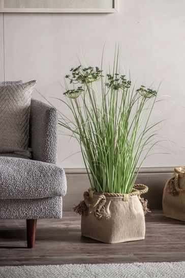 Gallery Home Green Artificial Grass In Pot