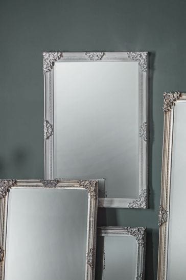 Gallery Direct White Emmen Rectangle Mirror