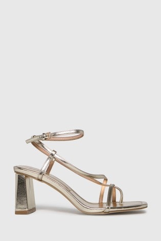 Schuh Gold Storm Strappy Sandals