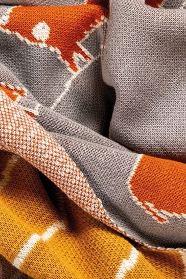 Next 2025 orange throw