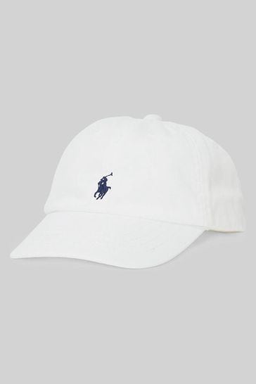Polo Ralph Lauren Boys White Logo Cap