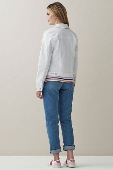The white company denim jacket hot sale