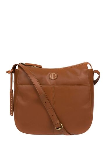 Pure Luxuries London Farlow Leather Shoulder Bag