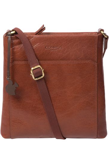 Buy Conkca Dink Leather Cross Body Bag from Next Ireland