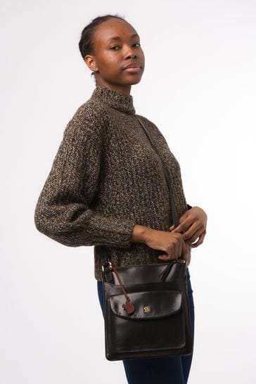 Buy Conkca Lauryn Leather Cross Body Bag from Next Luxembourg