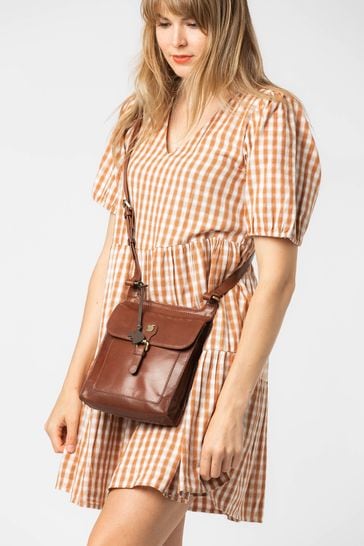 Conkca Sasha Leather Cross-Body Bag