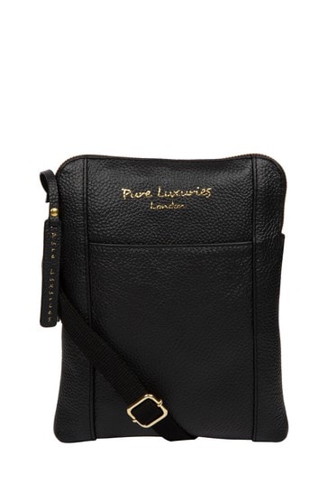 Pure Luxuries London Maisie Leather Cross-Body Bag
