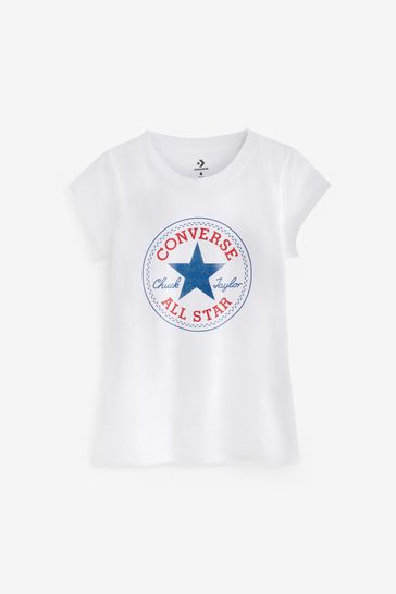 Converse White Chuck Patch T-Shirt