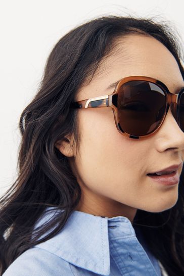 Polarised sales square sunglasses