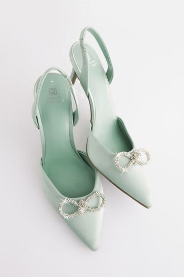 Mint green kitten outlet heels