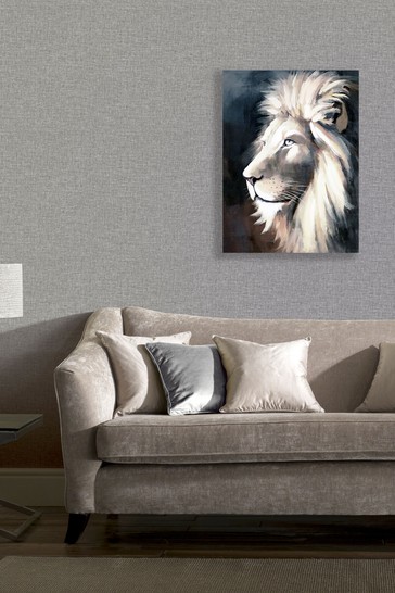 Arthouse Natural Lion Canvas