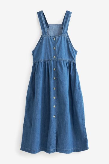 Next shop denim pinafore