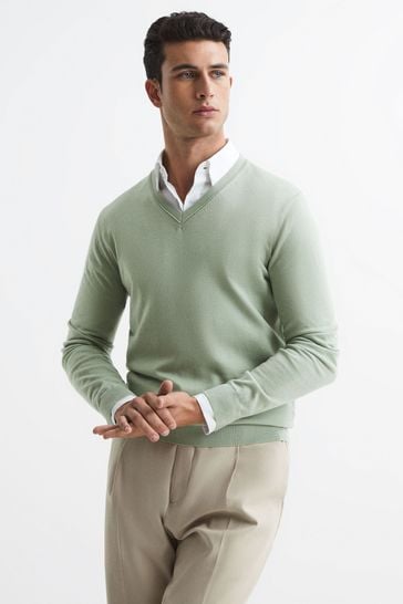 Reiss v neck jumper cheap