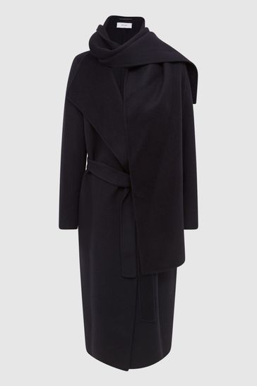 Reiss longline coat on sale