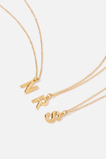 Z for accessorize gold plated necklace store