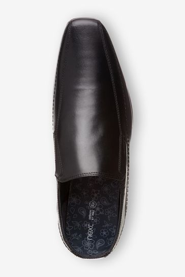 Wide hot sale leather shoes