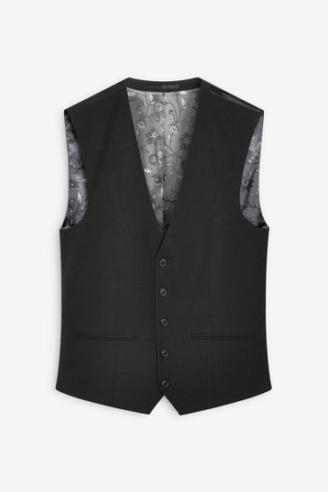 Mens black deals waistcoat next