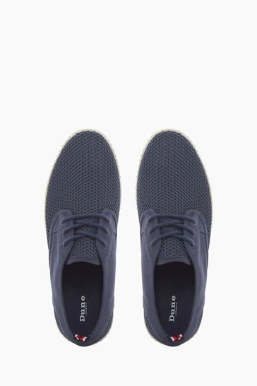 Dune London Flash Mesh Lace Up Espadrilles