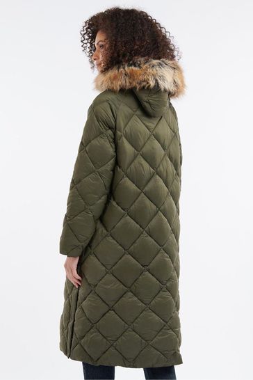 barbour khaki coat