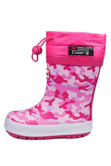 Pink camouflage boots hot sale