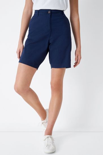 Buy Crew Clothing Company Blue Chino Shorts from Next Ireland