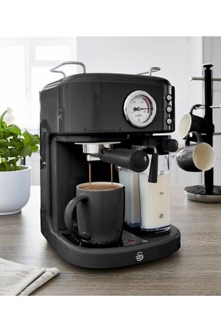 Swan Black One Touch Coffee Machine