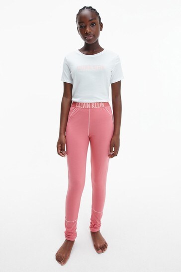 Calvin Klein Pink Intense Power Pyjama Legging Set