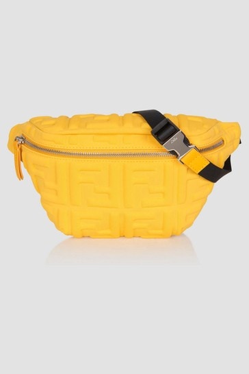 Fendi Kids Yellow Bag